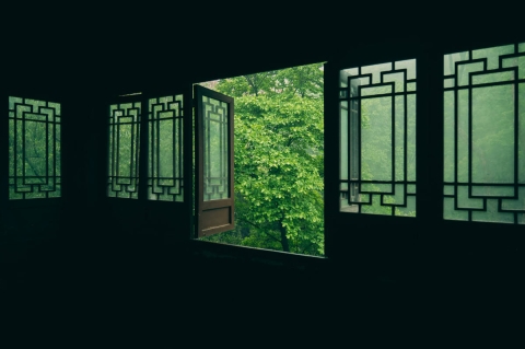 中式窗